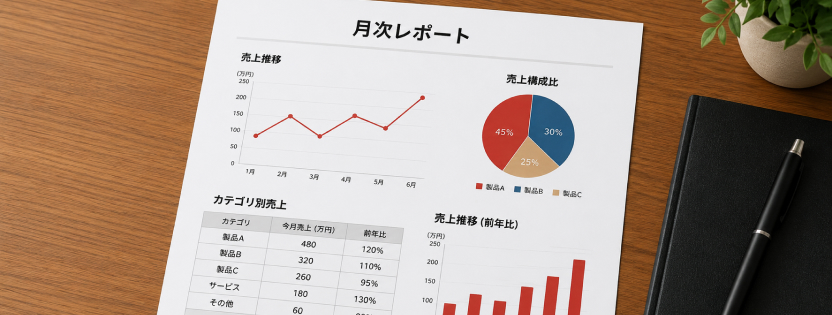 月次レポート